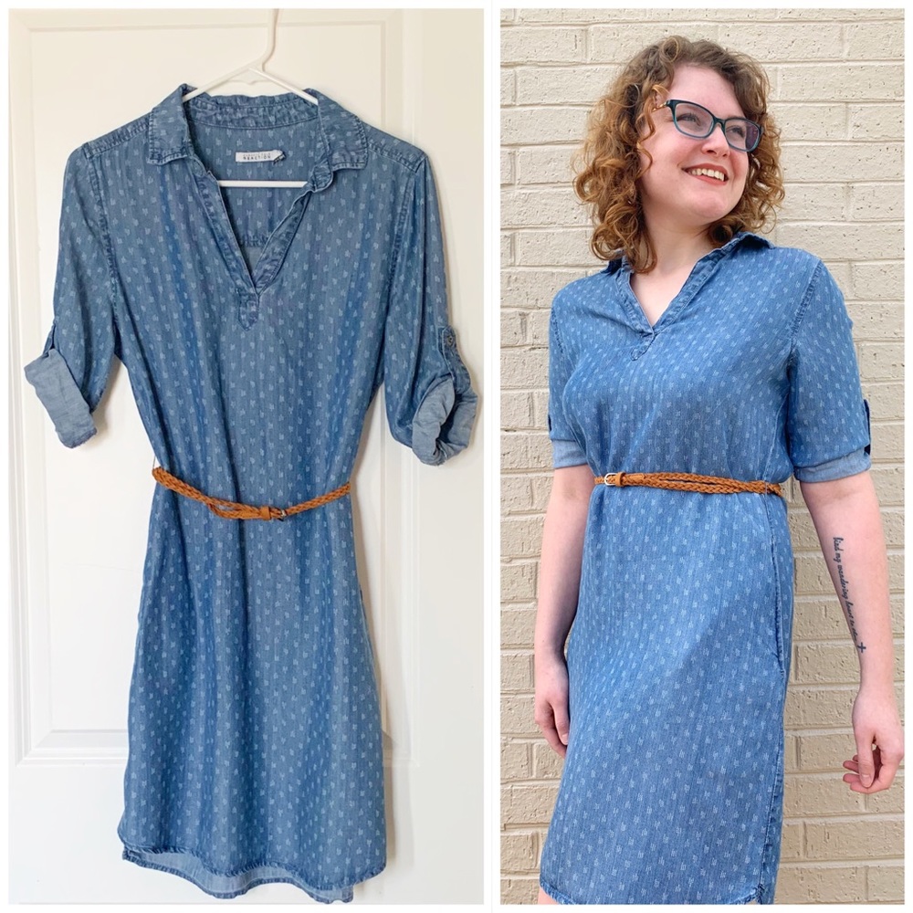 3/$20❄️ Kenneth Cole Reaction Belted Dress 6